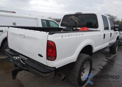 2001 Ford F-350 Lariat/Xl/Xlt z USA, uszkodzony, nr VIN 1FTSW31F31ED58239